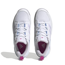 adidas Hallen-Indoorschuhe Ligra 7 weiss/violett Damen